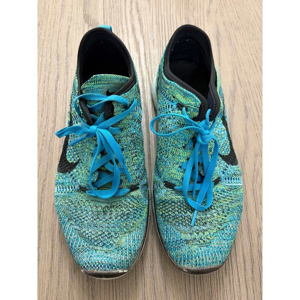 Nike Free TR Flyknit 718785-402 Women’s 7.5 Blue Lagoon Training Running Shoes